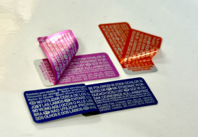 Peel & Reveal Label
